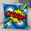 Axyaa Letters Print POP ART Pillowcase - Home Decor Cushion Cover