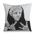 Axyaa Funny Pattern Cushion Cover for Home Sofa Decor