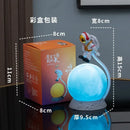 Axyaa Astronaut Moon Lamp: Creative USB Charging Decor for Children's Bedroom