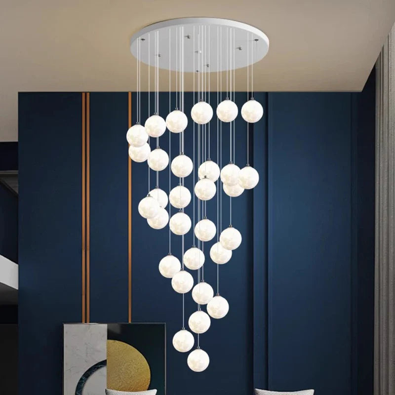 Axyaa Modern LED Chandelier Pendant Hanging Ceiling Light Dining Room Decor