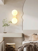 Axyaa Double Antique Wall Lamp for Bedroom, Living Room, Staircase - Wabi Sabi Homestay Lighting