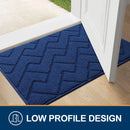 Axyaa Durable Dirt Trapping Doormat | Waterproof Low Profile Entryway Mat