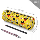 Axyaa Leather Pencil Case Minnie Mickey Stylish Large Capacity Student Gift