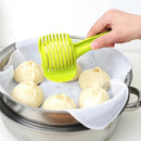 Axyaa Tomato Lemon Slicer Potato Onion Cutter Food Tong