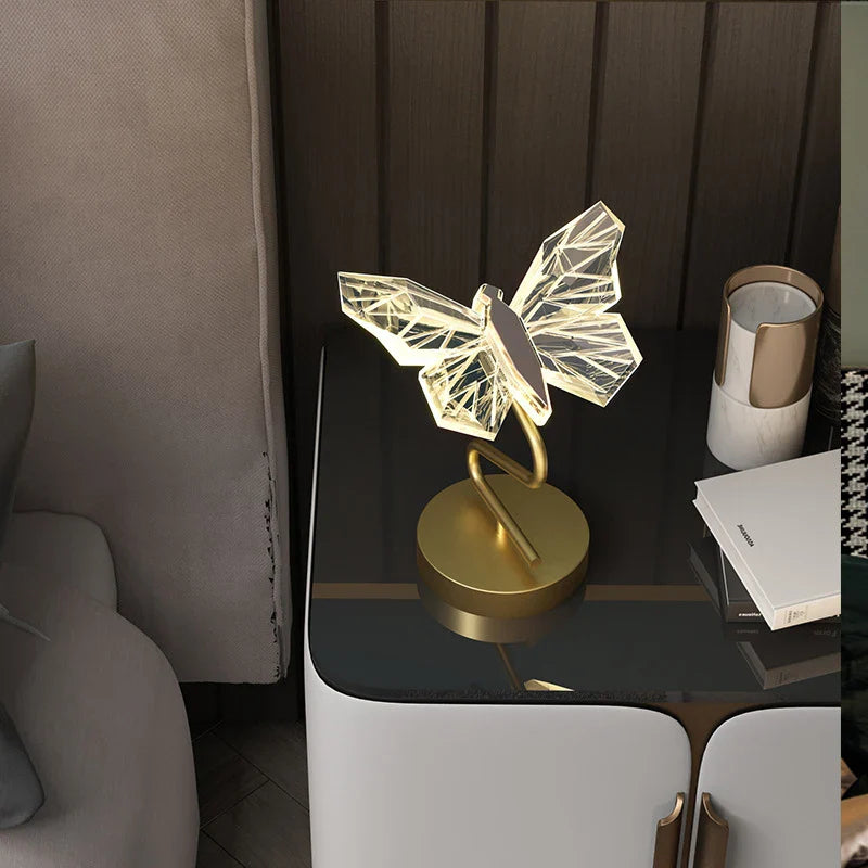 Axya LED Butterfly Wall Lamp: Nordic Pendant Lights for Luxury Living Room Decoration