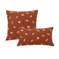 Embroidered Pumpkin Halloween Pillowcase Cojines by Axyaa