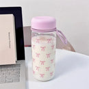Axyaa Bow Water Bottle With Straw 400/600ml Tumbler - BPA Free