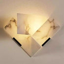 Axyaa Elegant Alabaster Marble Wall Lamp for Bedroom, Living Room, Corridor