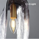 Axyaa Glass Pendant Light for Dining Table Bedroom Living Room Bar Coffee Shop