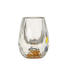 Axyaa Light Luxury Gold Foil Crystal Baijiu Cup Set Glass Wine Dispenser Home Set