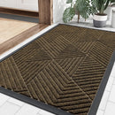 Axyaa Indoor Outdoor Welcome Mat Heavy Duty Non-Slip Absorbent Rubber Rug