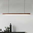 Axyaa Nordic Wood Pendant LED Ceiling Lamp for Home Office Kitchen Dining Room