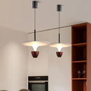 Axyaa Nordic UFO LED Pendant Light for Restaurant Shop Bar, Adjustable Height, Unique Design