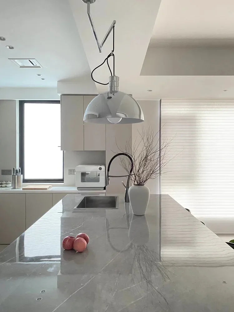 Axyaa Nordic Pendant Light: Minimalist Style Chandelier for Living Room and Dining Table