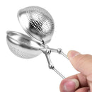 Axyaa Stainless Steel Tea Ball Brewer with Fine Filter & Handle