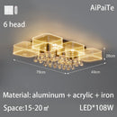Scandinavian Luxury Chandelier by Axyaa for Living Room Decor