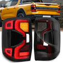 Axyaa Ford Ranger 2023 LED Tail Lamps: Driving, Reversing, Brake, Rear Fog, Turn Signal