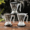 Axyaa Coffee Filter Cup Tea Infuser Hand Brew Drip Tool with Lid