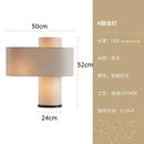 Axyaa Linen LED Table Lamp Home Decoration Warm Atmosphere Light