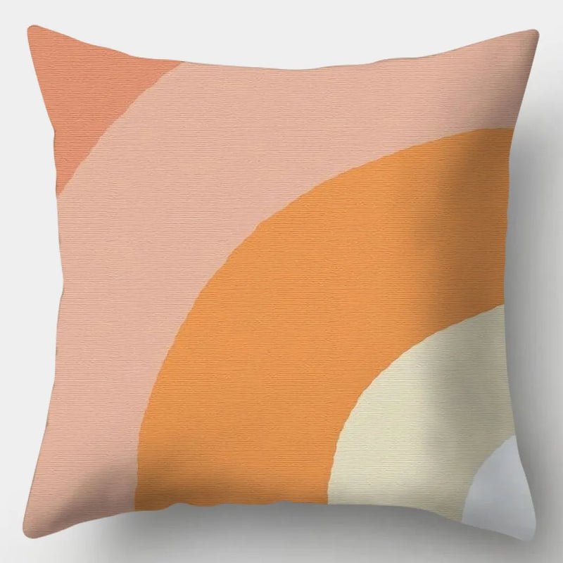 Axyaa Abstract Art Pillowcase: Parent-child Gift, Home Decor Square Cushion Cover