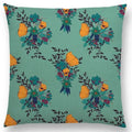 Axyaa Botanical Floral & Butterfly Cushion Cover - Home Decor Sofa Pillow Case