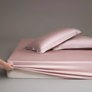 Axyaa Cotton Solid Color Single Fitted Sheet, Soft & Skin-Friendly