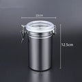 Axyaa Stainless Steel Tea Can Fresh-keeping Jar Grains Container