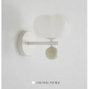Axyaa Pumpkin Wall Lamp: Modern Nordic LED Sconce for Bedroom and Living Room