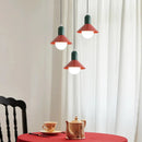 Axya Macaron Colored Chandelier for Bedroom, Bedside, Study, and Dining Room