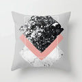 Axyaa Geometric Abstract Polyester Cushion Cover 45x45cm