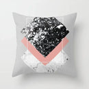 Axyaa Geometric Abstract Polyester Cushion Cover 45x45cm
