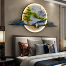 Axyaa LED Landscape Mural Wall Sconce Lamp for Home Decor