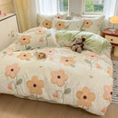 Axyaa Jet Print Cotton Quilt Cover: Soft, Delicate & Comfortable