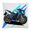 Axyaa Motorcycle Cartoon Plush Pillowcase Home Sofa Car Decor 45x45 cm