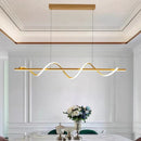 Axyaa LED Ceiling Pendant Chandelier for Modern Dining Room & Living Room Lighting