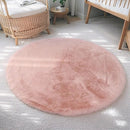Axyaa Faux Fur Plush Suede Carpet: Soft, Fluffy Rug for Kids, Game Room, or Bedroom