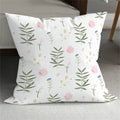 Yellow Leaf Plant Pillow Cover Home Decor Axyaa Branded Sofa Cushion Cover