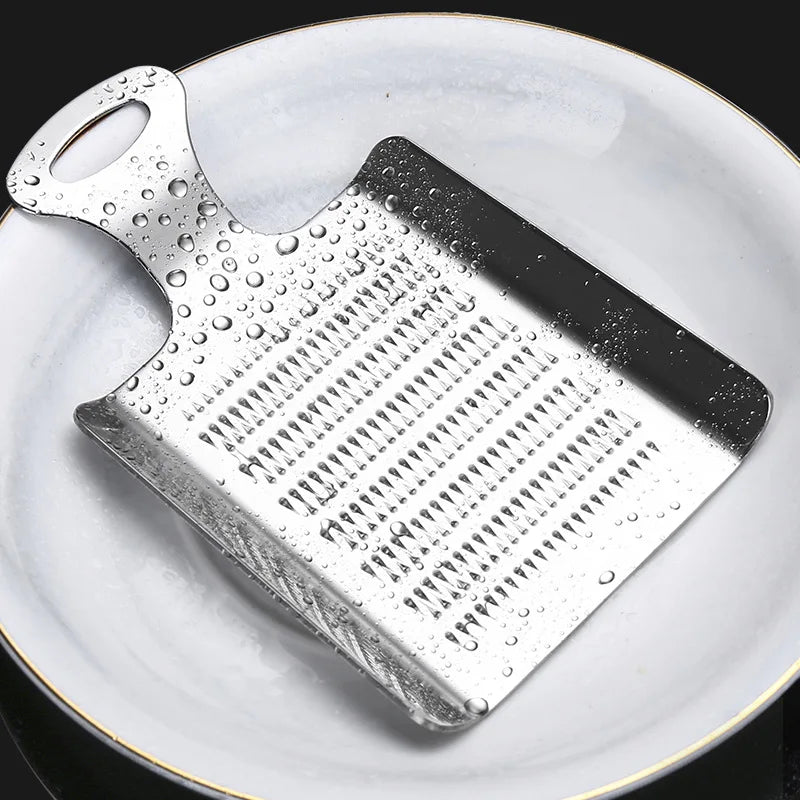 Axyaa Stainless Steel Ginger Garlic Crusher Portable Kitchen Tool