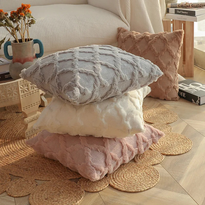 Axyaa Nordic Pillow Cover 45x45cm for Sofa, Home Decor, Living Room