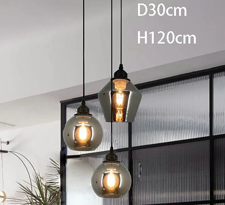 Axyaa Stainless Steel LED Chandelier Lights for Nordic Home Decor