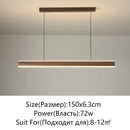 Axyaa Minimalist LED Chandelier for Home Villa Living Room Lighting