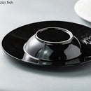 Axyaa Ceramic Dinner Plate Set - Versatile Tableware for Home Dining
