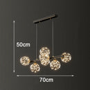 Axyaa Modern LED Chandeliers for Living and Dining Room Lighting