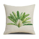 Axyaa Botanical Linen Pillowcase - Ins Style Home Decor - 45CM