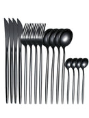Axyaa 16-Piece Gold Cutlery Set Stainless Steel Tableware Kit