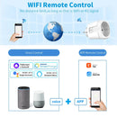 Axyaa Smart WiFi EU Socket Plug 16A Power Monitor Alexa Google Home Control