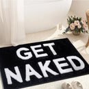 Axyaa Fluffy Microfiber Kids Bath Mat Non Slip Washable Rug