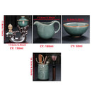 Axya™ Chinese Tea Set: High-Grade Ceramics Teapot & Tea Cup Set