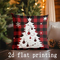 Christmas-themed Pillow Covers for Sofa, Bedroom, Car - Axyaa Brand