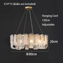 Axyaa Luxury LED Ceiling Chandelier Pendant Lighting Fixture